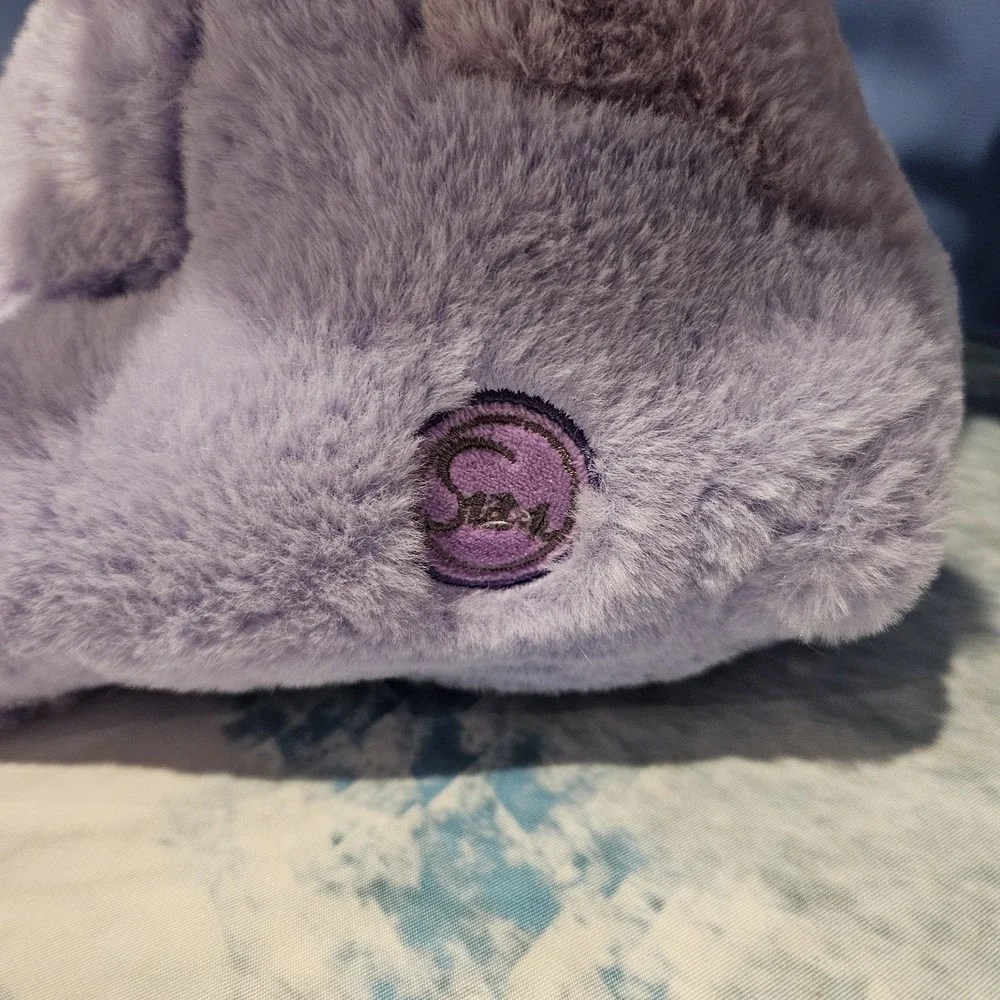 Purple Alien Character Plush Stitch Inspired Lavender Stuffed Animal 12